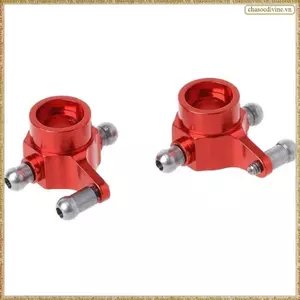 2 Chiếc Phụ Kiện Kim Loại Nâng Cấp Tay Lái Phía Sau Cho P929 P939 K969 K979 K989 K999 1 / 28 Xe RC, Đỏ