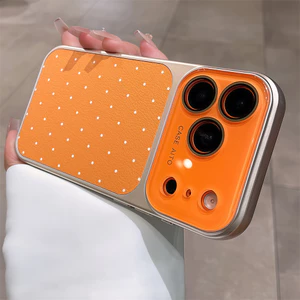 Ốp Điện Thoại Thời Trang Wave Point Cho iPhone 17 Pro Max 13 14 15 16 Pro Max Bao Gồm Bảo Vệ Ống Kính Máy Ảnh Vỏ Mềm Vỏ Điện Thoại Vỏ Bảo Vệ