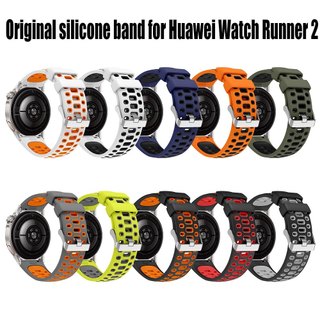 Dành Cho Huawei GT Runner 2 Dây 22mm Chính Hãng Silicon Thể Thao Chính Thức Dây Đeo Unisex Cho Huawei GT Runner 2 Dây Đồng Hồ Thông Minh