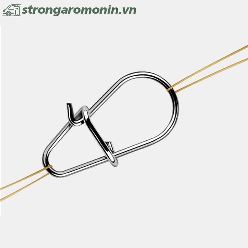 ST 100 Chiếc Fast Duo Lo Dụ Kẹp Không Gỉ - Câu Cá Nước Mặn ST
