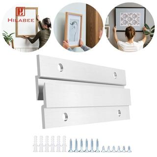 4 Chiếc Thiết Kế Pháp Cleat Hình Móc Treo Nhôm Z Cho Bảng Trắng