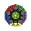 Phiên bản nhãn dán QiYi QiHeng Megaminx | Khối xếp hình 12 mặt chuyên nghiệp 3x3 Dodecahedron Đen / Màu KNNE