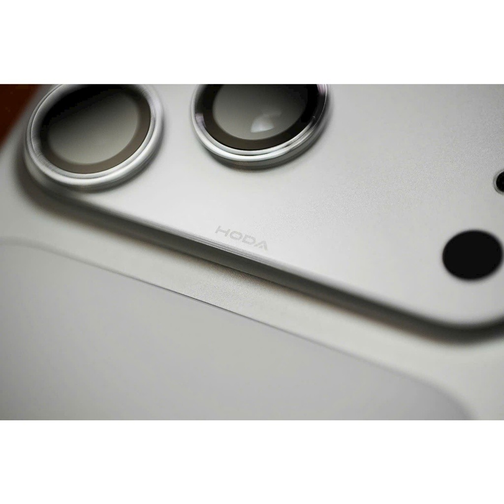 [Chính Hãng] Cụm Kính Cường Lực Camera Hoda Sapphire 2in1 Cho iPhone 17 Pro / 17 Pro Max - Bảo Về Full Mắt Và Đế Camera