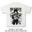 Áo thun nam cổ điển tay ngắn màu trắng, chất liệu cotton 100%, thiết kế retro Inspired by Attack on Titan Levi