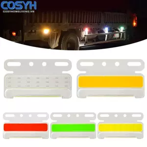 <cosyh>24V Marker Lamp Chrome Polish Finish Direct Replacement For 24V Trailers