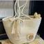 Mùa Hè 2025 Dây Cotton Dệt Túi Thời Trang Thường Ngày Dung Tích Lớn Một Vai Túi Nách Đi Biển Kỳ Nghỉ Túi Xách 0DOO