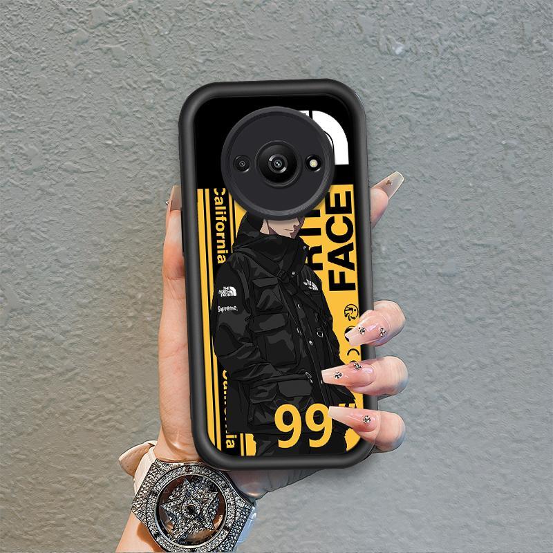 Ốp Lưng Cho Redmi A3 / POCO C61 4G Hoạt Hình Silicon Mềm Ốp lưng TPU Jujutsu Kaisen Anime Mắt Thiên Thần Chống Sốc Ốp Lưng