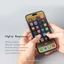Kính Cường Lực Hoda 3D Nhám Matte AG Viền Đen Siêu Mỏng Không Lẹm Màn Chống Vân Tay Cho iPhone 17/16 ProMax