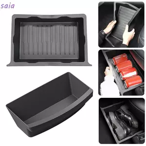 SAIA Dưới Ghế Ngăn Kéo, Bảo Quản Ghế Trước Chịu Nhiệt Ẩn, Ngăn Kéo Bảo Quản Dung Tích Lớn Cho Xe Tesla Model Y 2025 / 2021-2024 Tổ Chức Xe