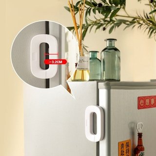 Khóa tủ lạnh An toàn cho trẻ em Bền bỉ Không cần khoan Lắp đặt tủ bếp tại nhà
