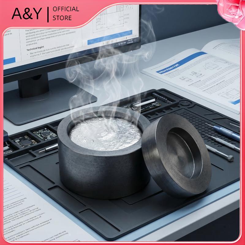 A & Y Crucible - Khuôn đúc kim loại di động dùng cho dự án tại nhà từ đồng bạc vàng