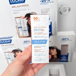 Set Tinh Chất Nám Ducray Melascreen 30ml và Kem Chống Nắng 50ml Giúp Sáng Da, Chống Lão Hóa