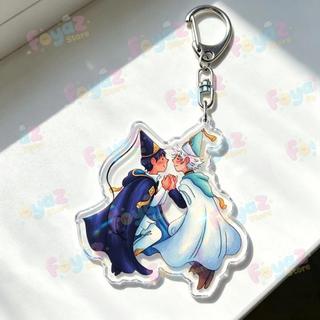 Olruggio Qifrey Witch Hat Atelier Keychains Jewelry Manga Game Fans Gifts