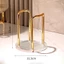 Ánh Sáng Sang Trọng Cốc Giấy Dùng Một Lần Cốc Hút Máy Để Bàn Lưu Trữ Acrylic Trà Thương Mại Cốc Nước Lưu Trữ HOAJ