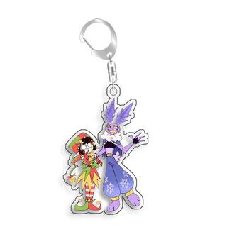 For The Amazing Digital Circus Ragatha Pomni Gangle Kinger  Acrylic Selfmade Cute Cartoon Anime Keychain