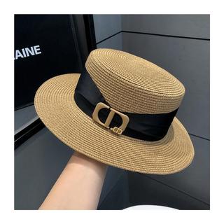 Mũ Nữ Flat Top Hat Chống Nắng Cho Đi Biển và Kỳ Nghỉ