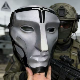 [Mặt nạ] Delta Army Warden Ghost Heros Mask Game Cùng phong cách có thể đeo Đạo cụ cosplay 260428