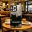 Ốp Lưng Cho iPhone 17 16 Pro Max 16 Plus 15 Pro Max 15 Plus 14 Plus 13 12 11 Pro Max Trừu Tượng In Hình Lá Tối Giản Cá Heo Chống Sốc Nhiều Màu Sắc Bạc Mềm Điện Thoại