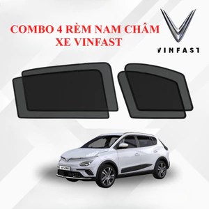 Combo 4 rèm che nam chân cho xe VINFAST VF3 VF5 VFe34 VF6 VF7 VF8 VF9 FADIL Limo