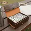 Trò chơi mạt chược Mini Bộ gạch đầy đủ Trò chơi bảng di động nhỏ gọn có hộp lưu trữ cho ký túc xá Giải trí ngoài trời và gia đình
