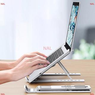 Giá đỡ máy xách tay đa năng có thể điều chỉnh, đế làm mát gập lại, chống trượt cho laptop/máy tính bảng/điện thoại MỚI