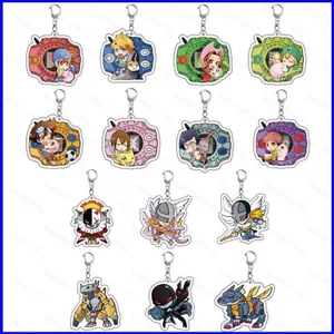 SQ3 Digimon Phiêu Lưu Acrylic Móc Khóa Yagami Taichi Mặt Dây Chuyền Túi Phụ Kiện Anime Ngoại Vi QS3