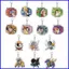 SQ3 Digimon Phiêu Lưu Acrylic Móc Khóa Yagami Taichi Mặt Dây Chuyền Túi Phụ Kiện Anime Ngoại Vi QS3