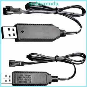 Dây sạc USB GODD 3 7V có phích cắm SM2 0 2P và Bộ sạc IC thông minh nhất cho pin Lithium và thiết bị điện tử