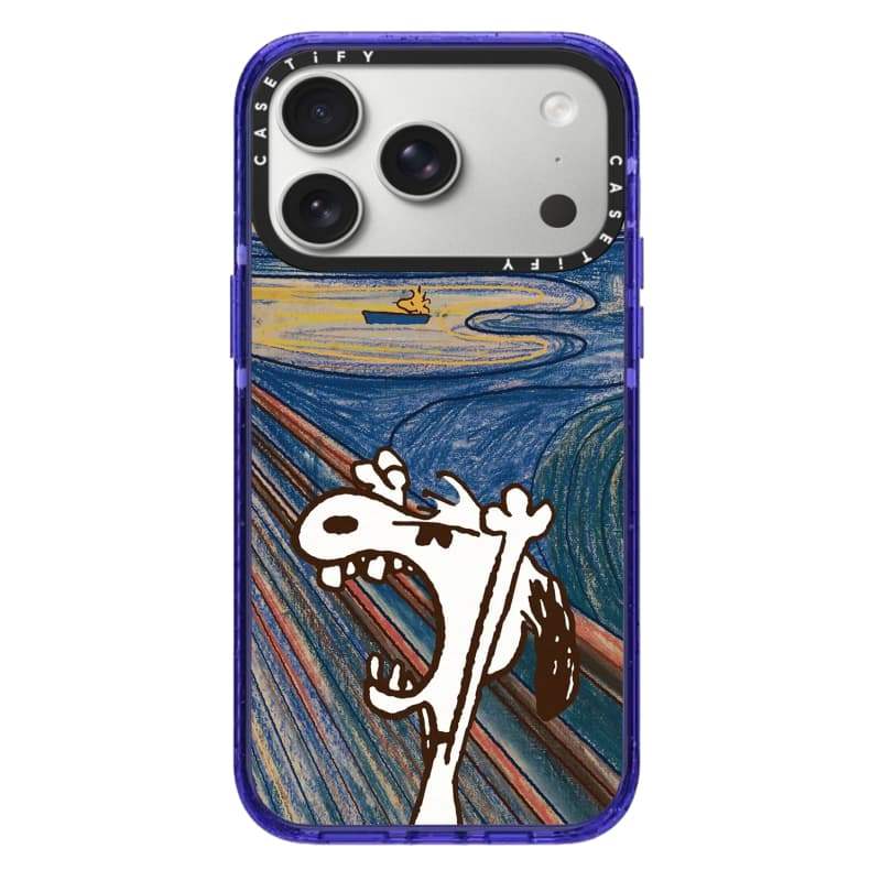 CASECASE X Snoopy giận dữ Cam / Đỏ / Perri Bộ sưu tập kẹo tím Màu sắc trong suốt Cứng hút từ tính Vỏ tác động cho Apple IPhone 13 14 15 16 17Pro Max Plus Có hộp