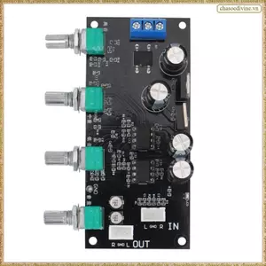 Bảng Preamp Giai Điệu Khuếch Đại NE5532 Treble Điều Chỉnh Âm Lượng Tầm Trung Điều Chỉnh Âm Lượng Trước Khuếch Đại, Phiên Bản Cố Định