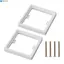 Bộ miếng đệm ổ cắm đơn vuông 10MM có vít cho các dự án điện