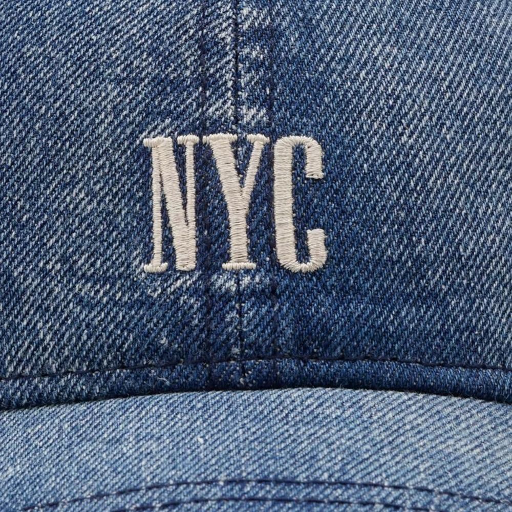 HIGHVIEWLS NYC Mũ bóng chày thêu, Mũ Denim thường ngày đau khổ, Mũ Trucker có thể điều chỉnh cổ điển Unisex
