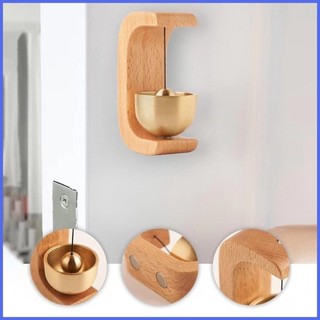 Chuông cửa bằng đồng từ tính-Chuông gió bằng gỗ để trang trí Nhà Đẹp