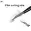 XOITOP Công cụ cắt tỉa cạnh chính xác có nam châm cho dao tiện ích 9mm Gói xe Phim Carbon Đồ họa PPF Cắt liên tục 1 CÁI VN