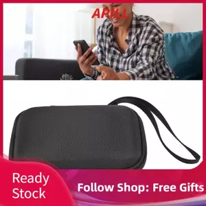 apill Zopsc Hộp đựng cứng cho 3 loa Bluetooth Túi lưu trữ di động du lịch EVA màu đen