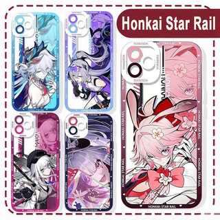 Honkai Star Rail Evanescia Yao Guang Sparkle Ốp Điện Thoại Samsung Galaxy A54 A55 A34 A35 A56 A36 A26 A07 A14 A15 A16 A25 A52 A53 A12 A24 Chống Sốc TPU Trò Chơi Hoạt Hình Trong Suốt