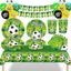 YHMBY1314 Phong Cách Mới World Cup Bóng Đá Chủ Đề Tiệc Trẻ Em Người Lớn Bóng Đá Địa Điểm Trang Trí Khăn Trải Bàn