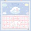 thảm lót chuột cinnamoroll cỡ lớn sanrio dễ thương thảm trải bàn làm việc học tập chống trượt decor bàn máy tính học sinh