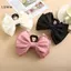 LUImo 1 Cái Nữ Hàn Quốc Satin Nơ Kẹp Tóc Bướm Tóc Phong Cách Ngọt Ngào Cho Đám Cưới Và Lễ Hội SBS