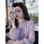Áo sơ mi hoa siêu cổ tích phong cách mới mùa hè dành cho nữ, Áo sơ mi sang trọng dáng rộng thời trang phù hợp