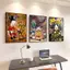 Disney Graffiti Donald Duck Canvas Painting Cartoon Art Home Wall Decor Canvas Poster