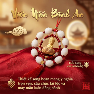 【COD】Khánh Phật nhỏ màu đỏ treo ô tô thiết kế đơn giản sang trọng, phù hợp với mọi dòng xe từ xe máy đến ô tô.