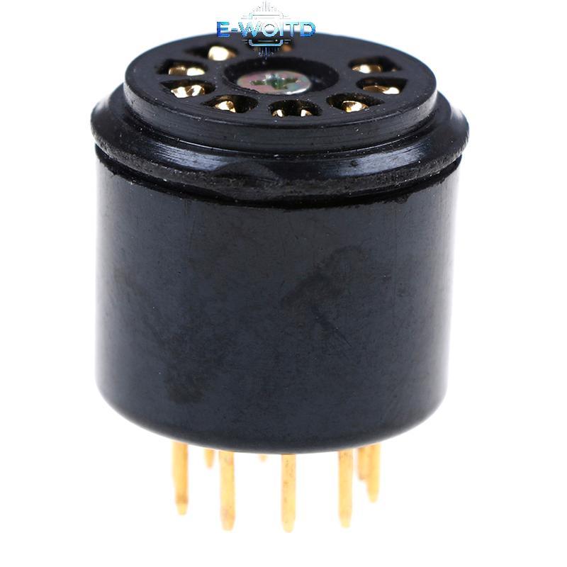 E-WOITD 2x mạ vàng 9pin bakelite ống soet tiết kiệm cho 12AX7 ECC83 5670 6DJ8 E-WOITD
