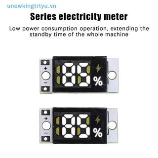 Mô-đun kiểm tra điện áp pin di động Unewtyu cho pin 1S 2S 3S 4S Đèn báo mức chính xác Mini để giám sát nguồn điện DIY VN