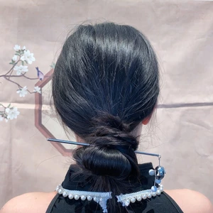 Siêu Cổ Tích Hoa Tulip Tua Rua Kẹp Tóc Nữ Bước Lắc Phong Cách Cổ Đại Hanfu Sườn Xám Kẹp Tóc Sang Trọng Thanh Lịch Tất Cả Trận Đấu Phụ Kiện Tóc