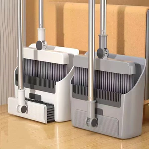 Ba Trong Một Chổi Chổi Chổi Lau Sàn Đa Năng Gấp Kết Hợp Bộ Dày Lông Mềm Chổi Quét Tóc Chống Dính HFIQ