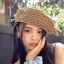 Mũ nồi ống hút mùa hè OUSXA, Mũ nồi móc kiểu Pháp rỗng thủ công, Thiết kế phẳng mỏng thoáng khí Mũ nồi dệt bãi biển mùa xuân hè