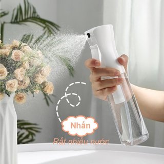 Bình xịt áp lực cao Xịt phun sương PP PET Refillable Face Hair Du lịch Mỹ phẩm Nước