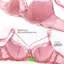 Bộ Áo Ngực Ren Mỏng Gợi Cảm Nguyên Chất Desire Quần Lót Nữ Vú Lớn Nhìn Nhỏ Kích Thước Lớn DE Cup Hỗ Trợ Ngực Áo Ngực