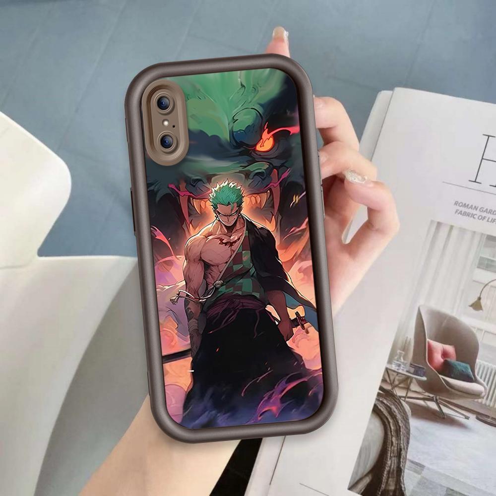 Ốp Lưng Cho iPhone X XR XS Max Hoạt Hình Silicon Xu Hướng Mềm Ốp lưng TPU Aurosolon One Piece Angel Eye Ốp Lưng Chống Sốc